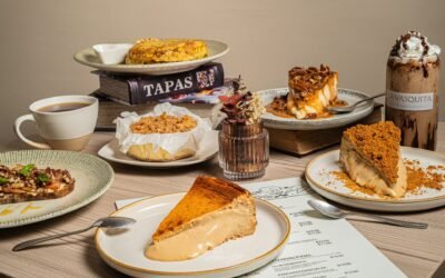Sabores de tarta vasca en La Vasquita: clásica, Lotus, Oreo, pistacho y dulce de leche