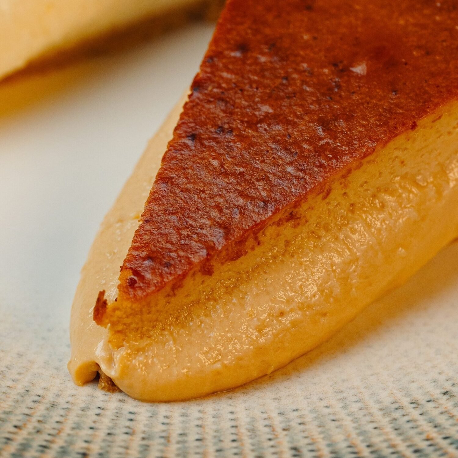 Tarta vasca de dulce de leche de La Vasquita