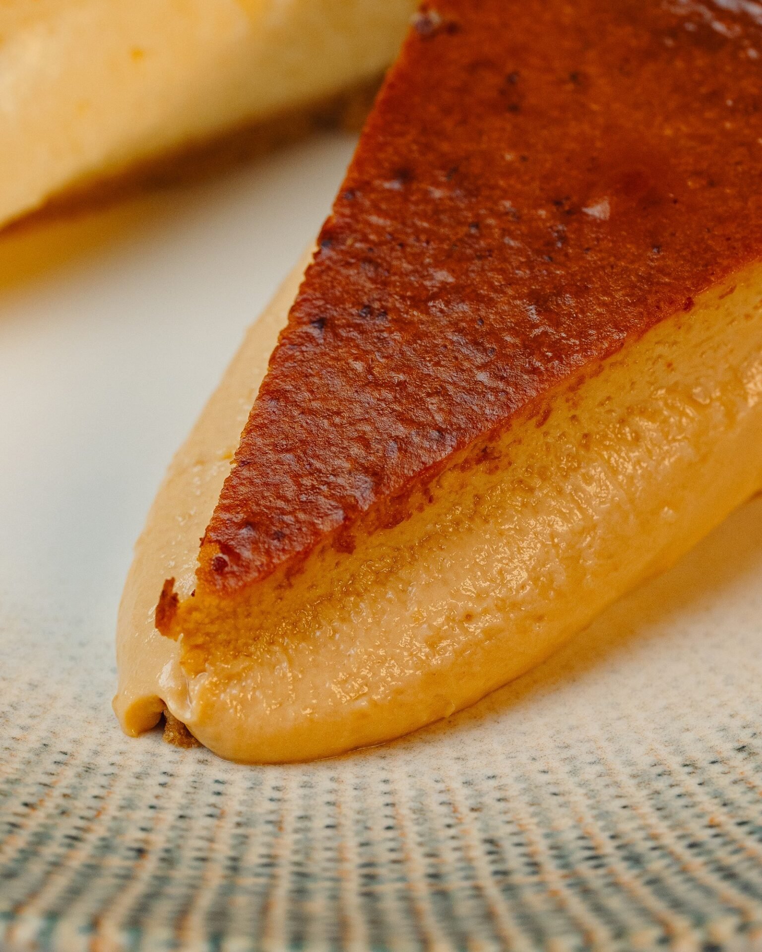 Tarta vasca de dulce de leche de La Vasquita